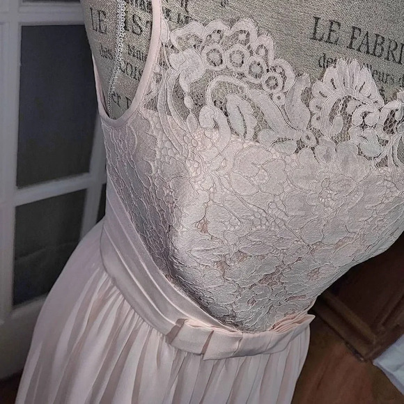 Ted Baker London Womens Pink Mimee‎ Lace Dress 3 8 - Picture 3 of 7